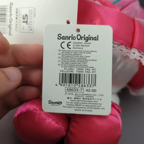 *Rare* Hello Kitty 2013 Japanimation Plush - Picture 6 of 12